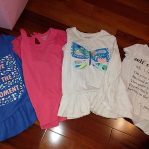 Kid girls Tanks, Dresses, Long Sleep t-shirt and Heart sweater $5ea. Sz:10-14